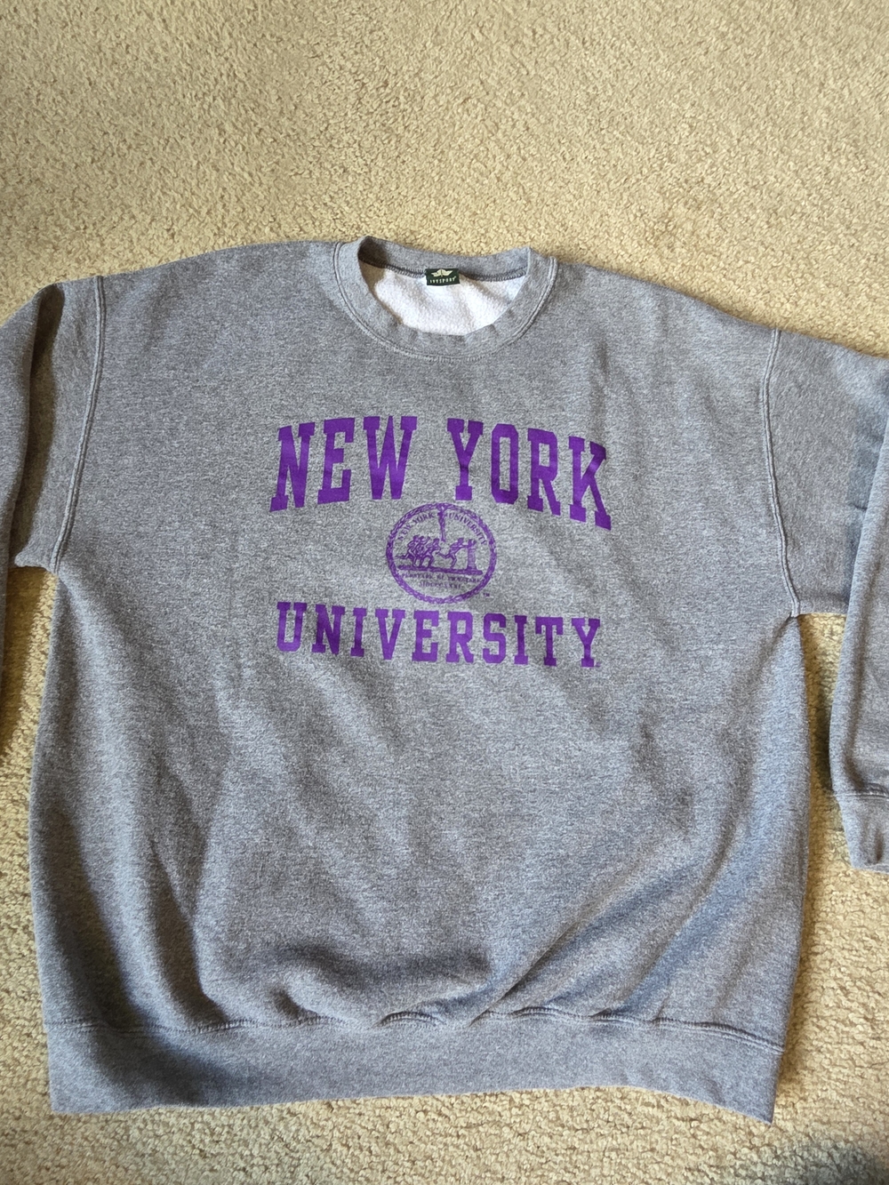 New York University Crewneck Size XL